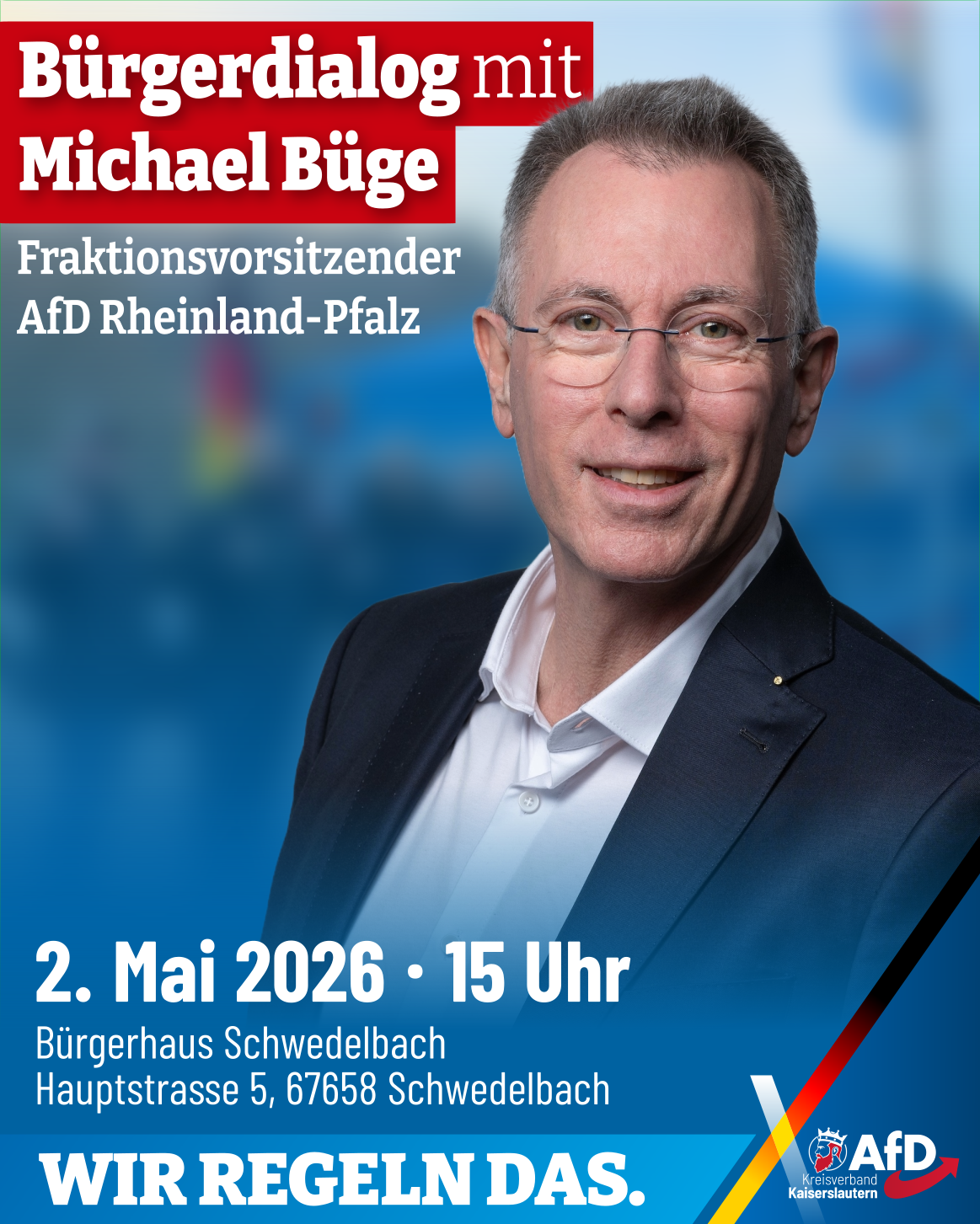 Bürgerdialog mit Michael Büge in Schwedelbach